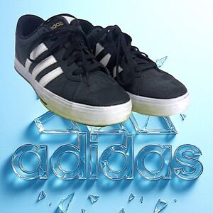 Adidas Neo Daily Casual Shoes Sneakers
Black/White/Maroon Size 9.5